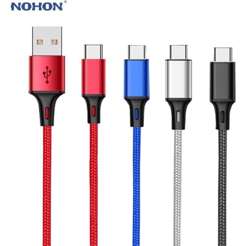 25CM 1m 2m 3m Data USB Charger Charge Type-c Fast Cable for Samsung S8 S9 Plus OnePlus 5T 6 Huawei Xiaomi mi 8 Origin long Cord