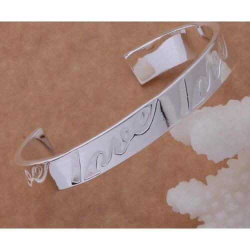 SZ-AB114 Hot Silver Color Gift Women Lady Nice High Quality Fashion Jewelry Figure /ailaizsa Buqaklxa