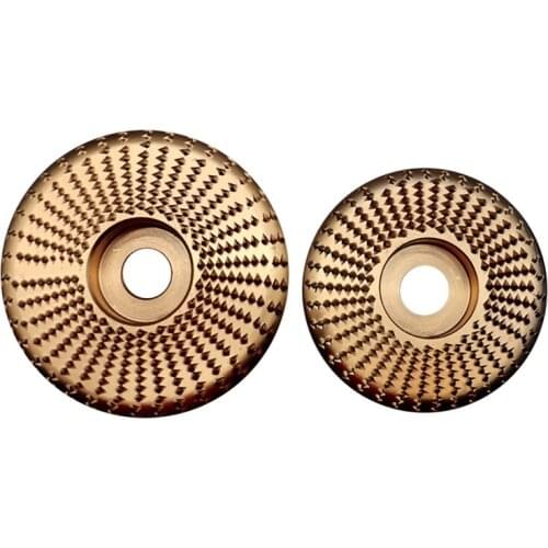 2Pcs Plat-Arc Wood Grinding Polishing Wheel Rotary Disc Sanding Carving Tool Abrasive Disc Tools For Angle Grinder