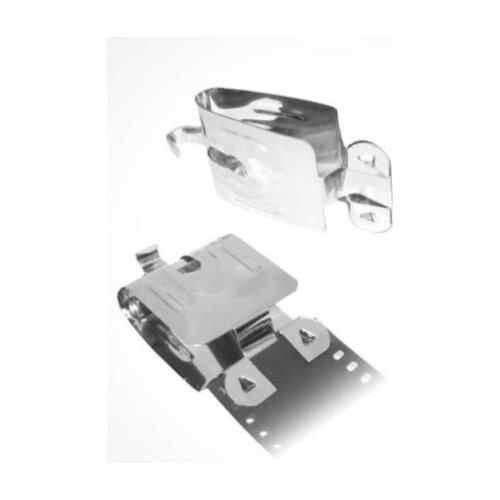 2pcs Film Air-Dry Darkroom Processing Equipment 120 135 35mm Negative Page Film Stainless Steel Clips with Lead Straight