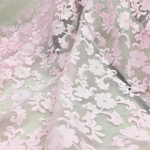 3Yards X120cm 2Colors Free Shipping Gorgeous Net Embroidery Polyester Venise Lace Trim Lace Fabric LC0115