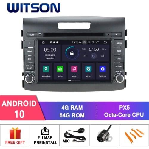 WITSON Android 10.0 IPS HD Screen For HONDA CRV 2012-2014 Multimedia Player Car 4GB RAM+64GB FLASH