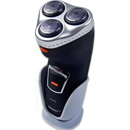 The razor The whole body wash razors Electric rotary 3 razors shavers segment of the cutting tools: rotary three segment