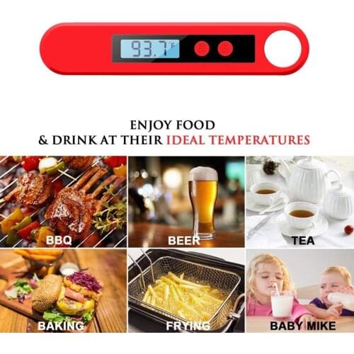 Digital Kitchen Food Thermometer For Meat Water Milk Plastic Instant Read Probe BBQ Electronic Oven Thermometer Cooking Tools