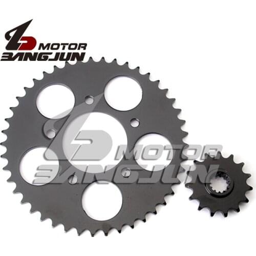 For CB400 1999-2008 VTEC1/2/3 Wheel Gear Motorcycle Front & Rear Sprocket Geartransmission