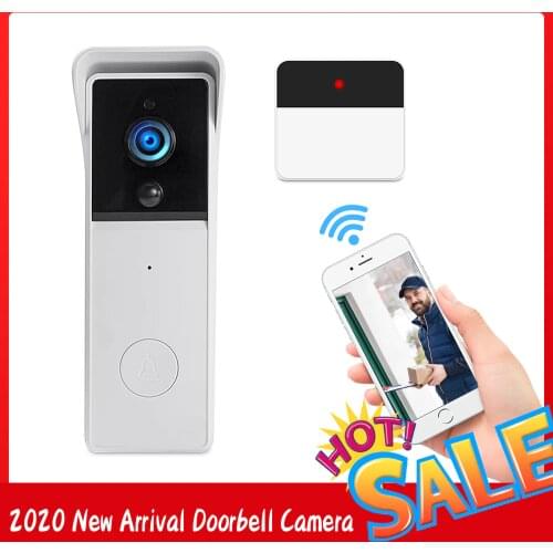 WiFi Doorbell Camera HD 1080P Video Intercom Smart Home Wireless Phone Door Bell Security Camera with Camera IR Night Vision