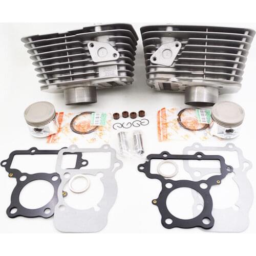 Motorcycle Cylinder Kit for Yamaha Virago XV250 V Star 250 Route 66 Qianjiang QJ250-H QJ250-L QJ250-J Keeway Cruiser 250 2V49FMM