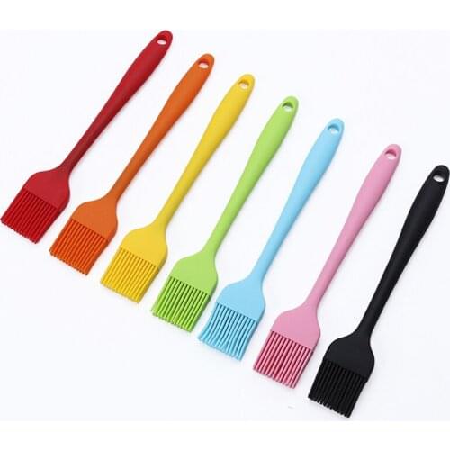 Pastry Brushes BBQ Cake Oil Brush for Barbecue Grill Heat Resistant Silicone Basting Brushes for Cooking Kitchen Accessories