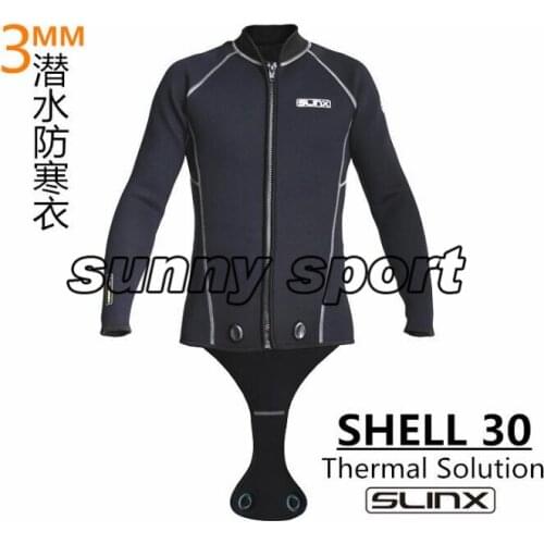 Diving jacket with crotch thickening, warm body split diving suit, wet jacket Free diving suit