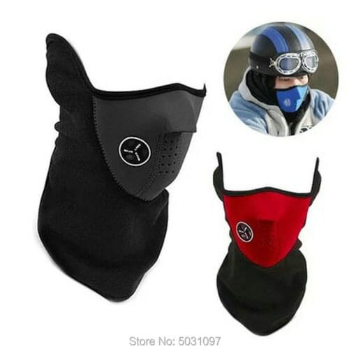 Motorcycle Face Mask Motorcycle Unisex Tactical Face Shield Mascara Ski Mask Half Face Mask Gangster Mask