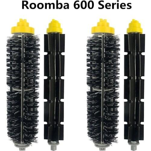 2set washable Accessories Side brush For irobot Roomba 600 Series 610 620 625 630 650 660 670 Robotic Vacuum Cleaner Spare Part