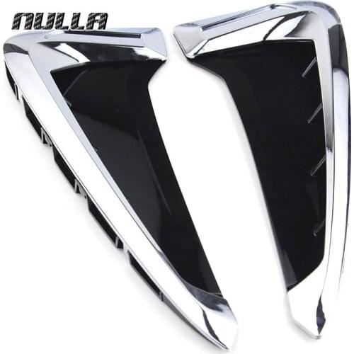 NULLA ABS Side Air Flow Shark Gills Front Fender Vent Decorative For BMW X Series X5 F15 X5M F86 2014 2015 2016 Car Styling