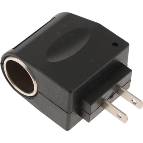 110V-220VAC Wall Power To 12VDC Car Cigarette Lighter Adapter Converter Plug