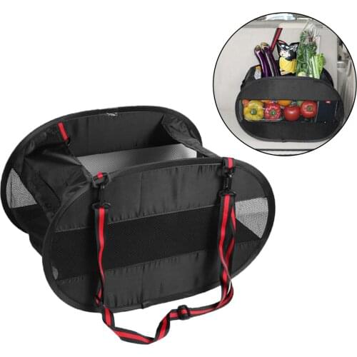 Car Trunk Organizer for SUV, Expandable Large Capacity, Sturdy Cargo Trunk Storage Organizer, Non Slip