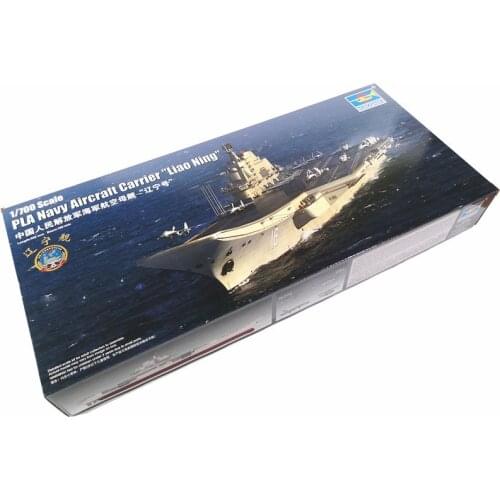 Trumpeter 1/700 Chinese Aircraft Carrier Liaoning Soviet Union Varyag Warship Plastic Assemble Boat Model Toy