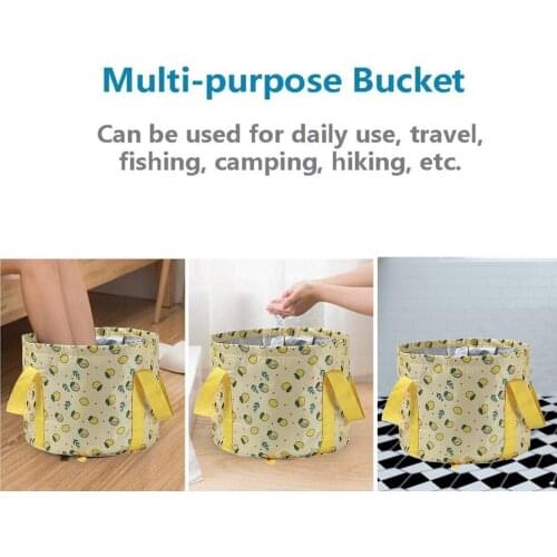 6 Styles Portable Foldable Foot Tub Travel Camping Laundry Tub Waterproof Large Capacity Washing Basket Basin Foot serviceable