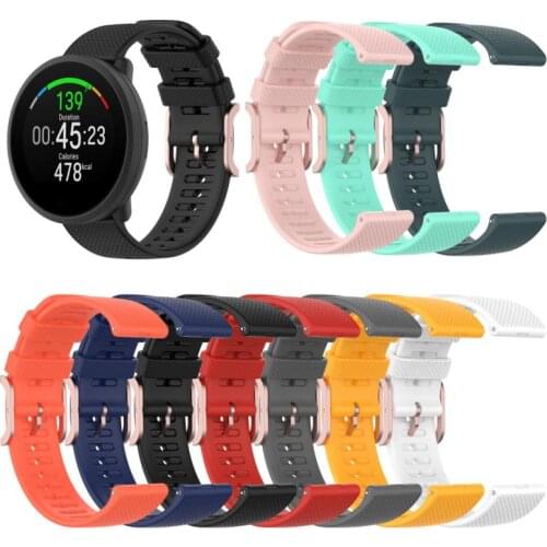 Silicone Strap For POLAR Smart Watch Band Watchband For POLAR Grit X/Vantage M Dot Pattern Replacement Bracelet Wristbands 22mm
