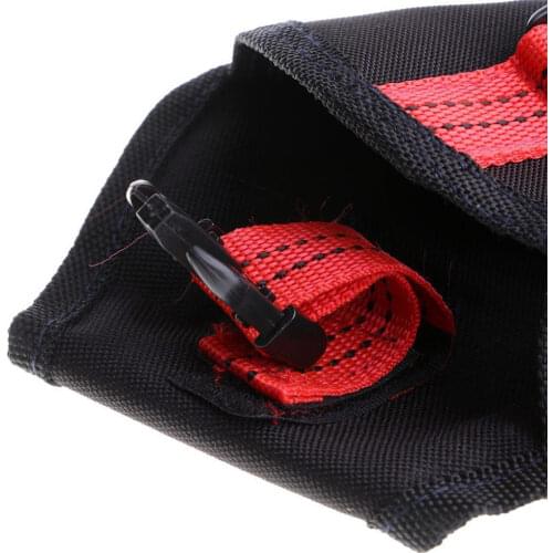 Heavy-duty Drill Holster Tool Belt Pouch Bit Holder Hanging Waist Bag Drill Tool Storage Bags Home Accessories