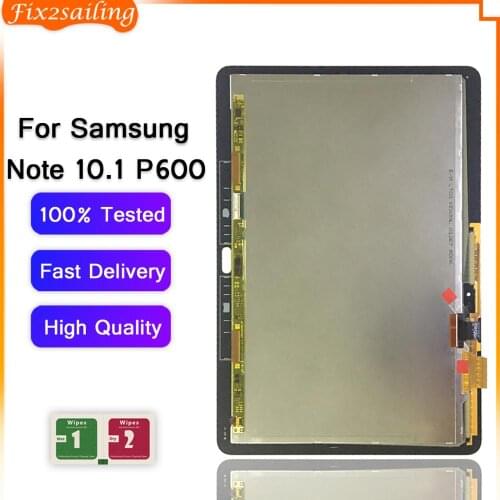 For Samsung Galaxy Note 10.1 P600 P601 P605 SM-P600 LCD Display Touch Screen Digitizer Replacement For SAMSUNG P600 P605 LCD