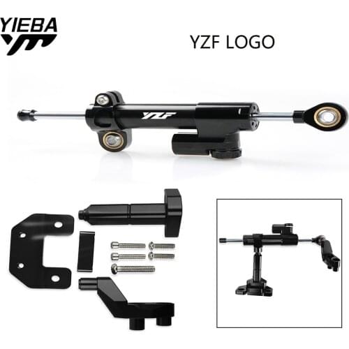 1 Set Aluminum Motorcycle Accessories Steering Stabilize Damper Bracket Mount kit For Yamaha YZF-R25 YZF-R3 YZF R25/R3 2014-2017