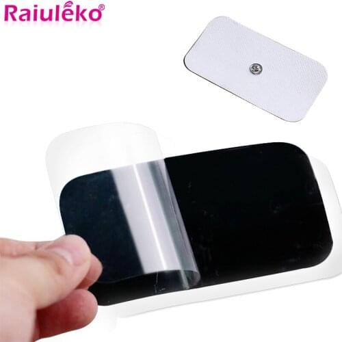20/30/50Pcs/Lot Square Electrode Pads Tens Electrodes For Tens Digital Therapy Machine Body Massager Nerve Stimulator 3.5mm Plug