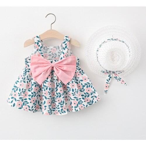 2021 Newborn Baby girls Clothes for 1 2 year girl baby floral dresses dress babies birthday clothing babies outfit costume dress