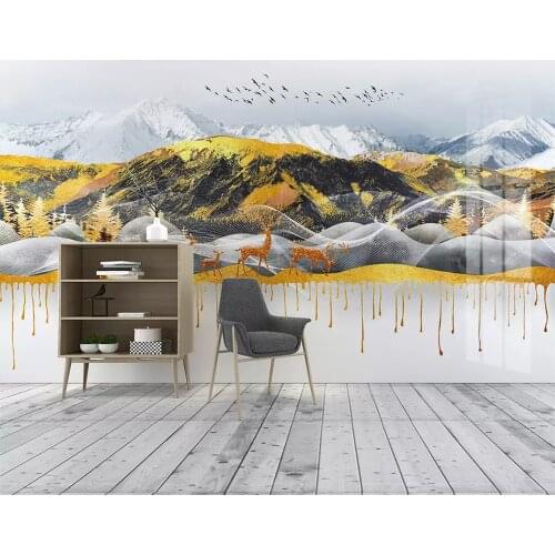 Beibehang custom modern papel de parede 3d wallpaper Nordic abstract lines modern minimalist geometric TV background