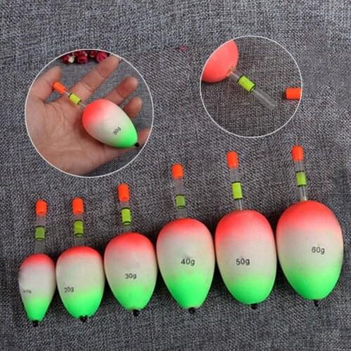 5Pcs/Set Practical EVA Floating Floats Sea Rock Outdoor Fishing Striking Hard Tail Belly