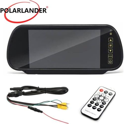 Car MP5 SD USB FM Rtransmitter Parking Assistance Car Reverse Monitor Support 7 inch TFT LCD 480x234 reversing priority