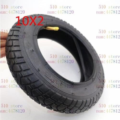 Free transportation of 10x2 (54-152) modified tire and inner tube for electric scooter balancing car