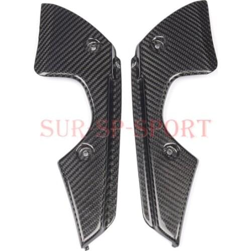 Side Air Intake Covers For Yamaha R1 2009 - 2014 Full Carbon Fiber 100