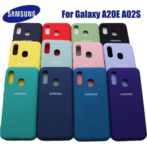 A20E Case For Samsung Galaxy A02S Case Silicone back cover For Samsung A02 S A205F A20E A 20 E A202F A02S Cover 14 Colour