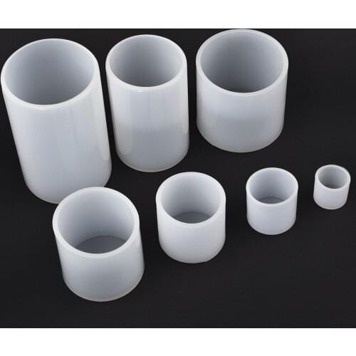 Cylindrical Silicone Mold DIY Epoxy Resin Casting Mould UV Candle Home Decoration Jewelry Making Tools Handmade Crafts