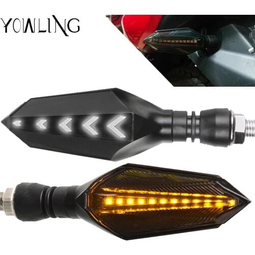 For Honda CBR 1000 600 900 929 954 RR CBR 600 F2,F3,F4,F4i Motorcycle Turn Signals Light Tail Flasher LED Flowing Water Lights