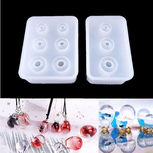 Egg shape resin craft silicone molds jewelry pendant making tools UV epoxy resin Silicone Mould for craft supplies art