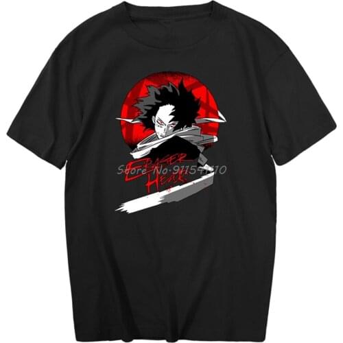 Funny Japan Anime Tops My Hero Academia Eraserhead Tshirts Short Sleeve Men Clothing Fashion Pattern T-Shirt Summer Streetwear