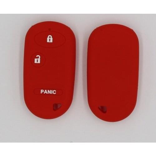 2PC For Honda Fit CIVIC JAZZ Pilot Accord CR-V Freed Freed Pilot StepWGN Insight Silicone Remote Car Key Case Cover