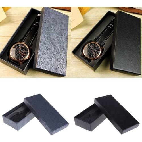 Watch Box Storage Case Long Type Jewelry Display Gifts Packing Organizer Elegant