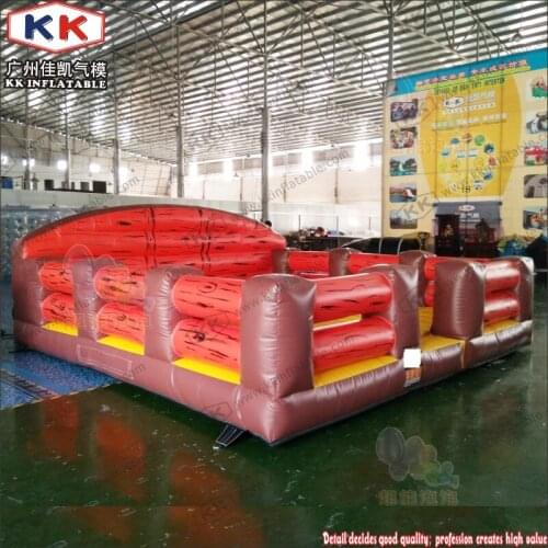 Square Farm Inflatable Bull Riding Mechanical with Inflatables Bed,Rodeo bull bouncer mat