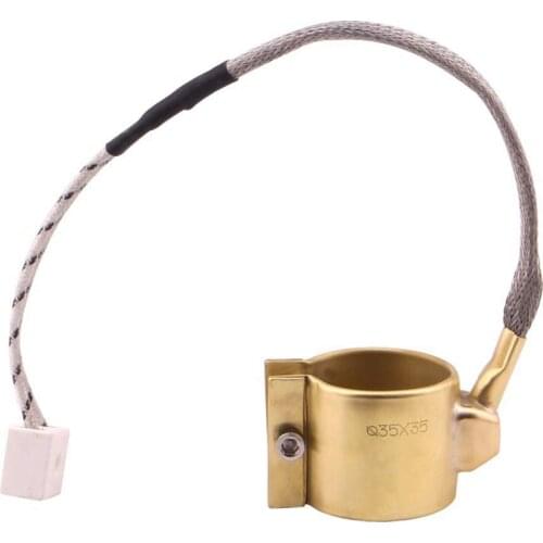 110V 380W 35mmx35mm Injected Mould Heating Elements Brass Band Heater for Injection Molding Machine