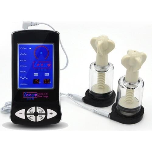 Multi-function hot sale medical theme electric shock nipple sucker nipple clip body massager electronic adult toys gay