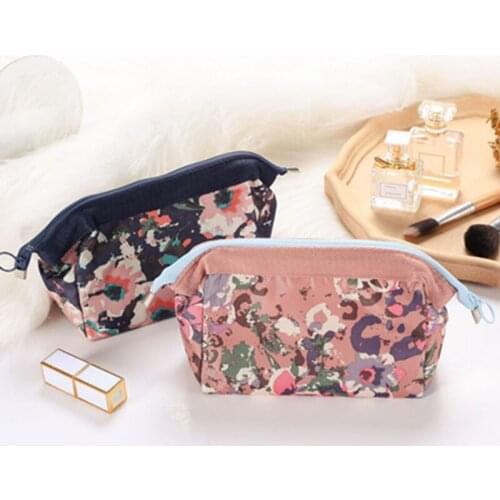 Nylon Waterproof Toiletry Bag Travel Portable Large Capacity Cosmetic Box Casual Shopping Phone Headset Coin Debris Sorting Sack