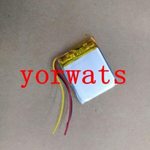 New Hot A Rechargeable Li-ion Cell 3.7V polymer lithium battery 353035 3 line wearable vehicle recorder, blood pressure