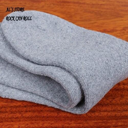 SK1 Super Quality Cotton Flexible Autumn Stockings Soft Thick Warm Stylish Durable Socks For Foot 24-28cm