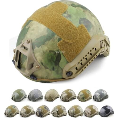 Tactical FAST Cycling Helmet Protective Camouflage Airsoft Paintball Military Outdoor Sports Helmet