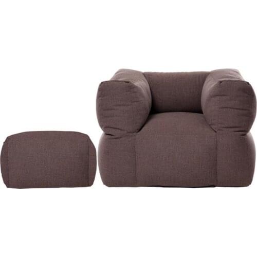 Factory lazy sofa fabric creative brand Japanese simple styrofoam single leisure sofa,living room bean bag furniture -Cover only