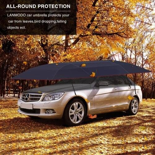 Universal Car Tent Wireless Car Tent Cover,Automatic Car Umbrella Tent Carport Canopy with Anti-UV