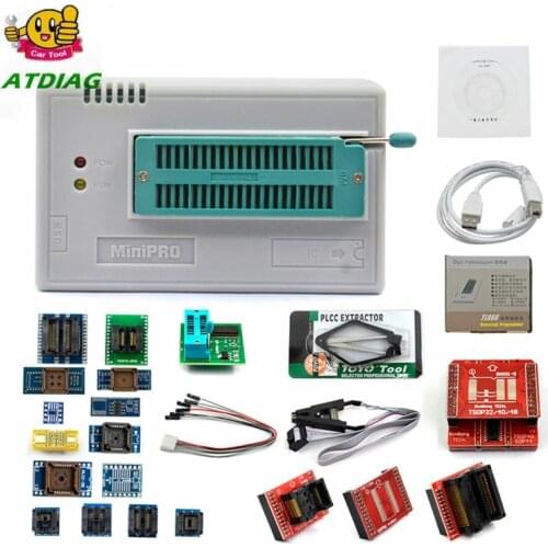 XGECU TL866II Plus EEPROM PIC AVRUSB Universal BIOS nand Programmer 24 93 25 mcu Bios EPROM