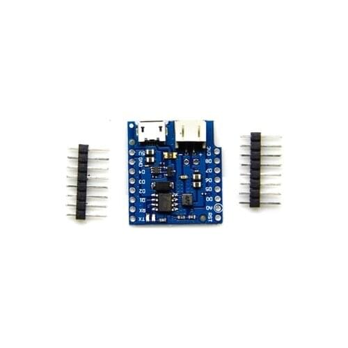Battery Shield V1.2.0 For WEMOS D1 mini single lithium battery charging & boost