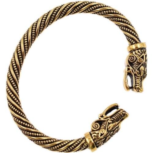1 Pcs YNuth Chic Bracelet Viking Wolf Head Jewelry Unisex Fashion Jewelry K3ND